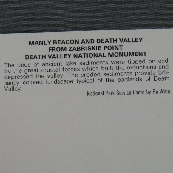 Vintage Postcard - Manly Beacon Death Valley National Monument - Dexter Press - Picture 3 of 4